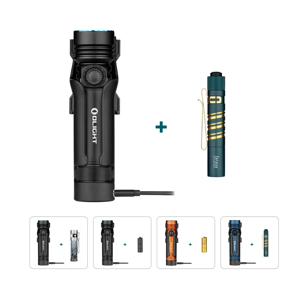 Pack de Seeker 4 Pro Potente Linterna de 4600 Lúmenes